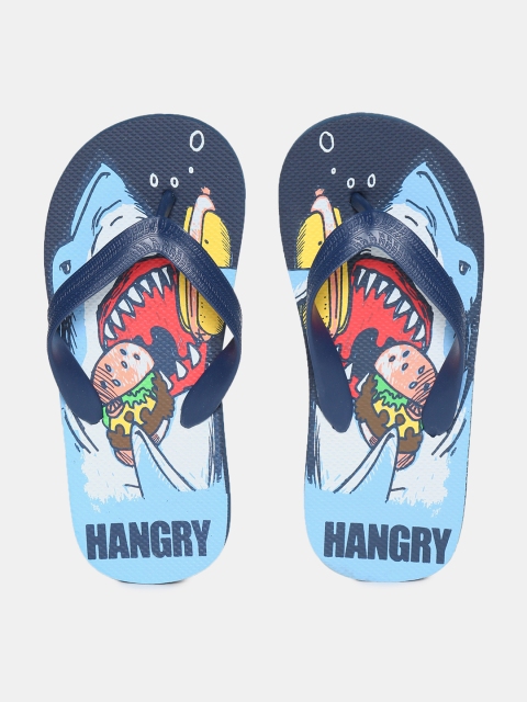 

The Childrens Place Boys Blue Printed Slip-On