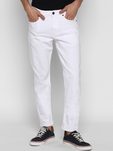 

Red Tape Men White Regular Fit Mid-Rise Clean Look Jeans