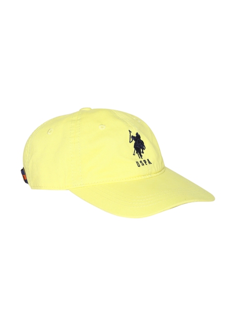 

U.S. Polo Assn. Kids Boys Yellow Embroidered Snapback Cap