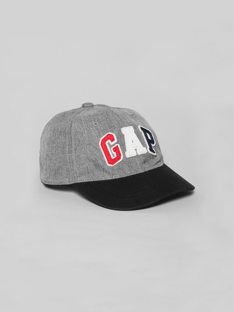 

GAP Boys Grey & Black Colourblocked Baseball Cap