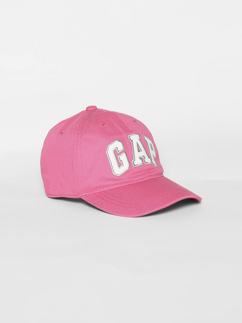 

GAP Boys Pink Brand Logo Printed Baseball Cap