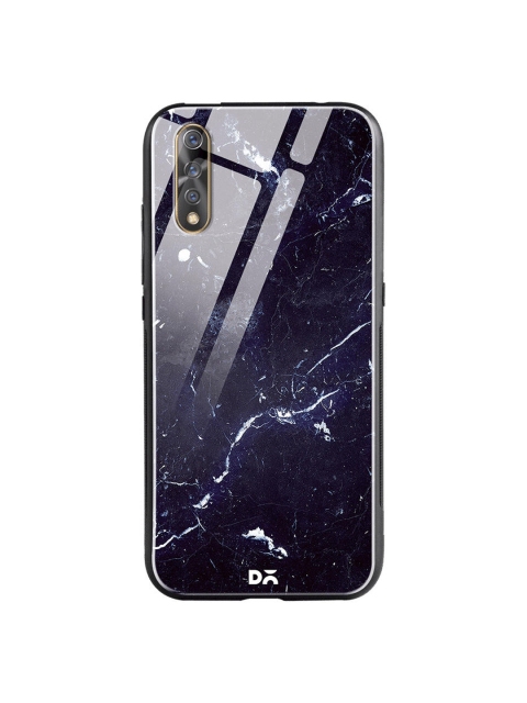 

DailyObjects Navy Blue & White Constellation Marble Vivo S1 Glass Mobile Case