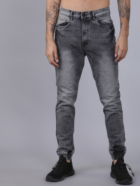 

Horsefly Men Grey Slim Fit Mid-Rise Clean Look Stretchable Jeans