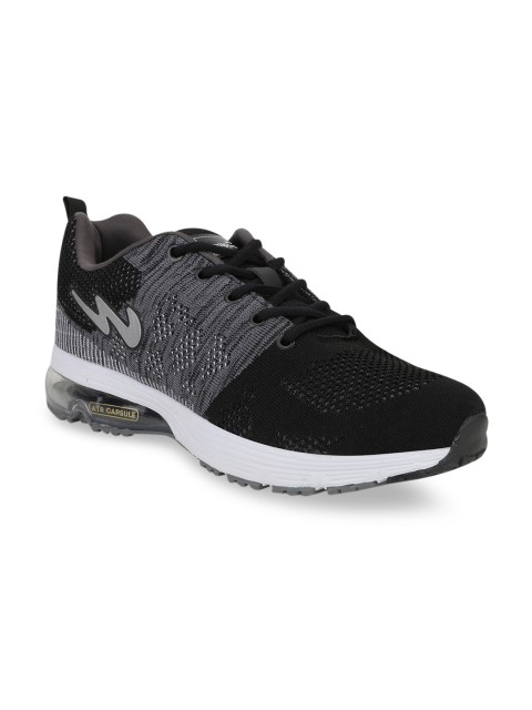 

Campus Men Grey Mesh Running Shoes