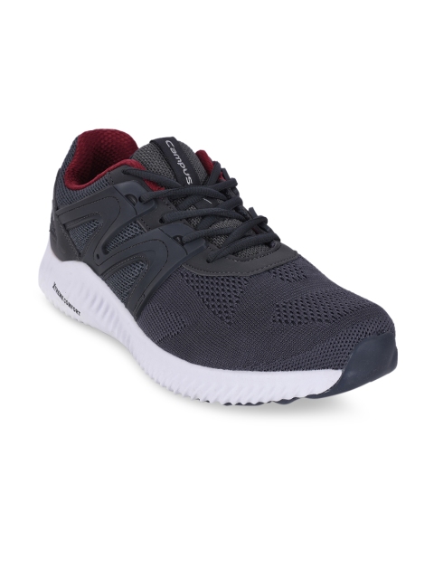 

Campus Men Charcoal Grey Mesh Running Shoes