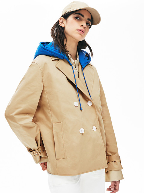 

Lacoste Women Brown Solid Tailored Jacket