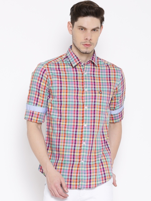 

Arrow Sport Multicoloured Checked Manhattan Fit Casual Shirt, Multi
