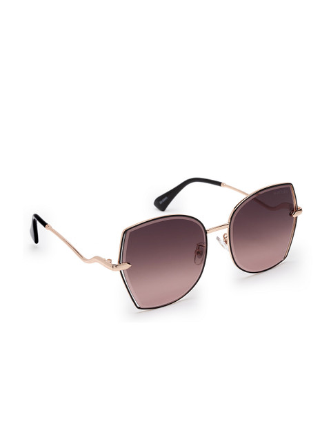 

MARC LOUIS Women UV Protected Lens Oversized Sunglasses ML22-6343PINKSG, Brown