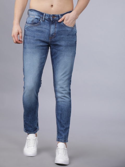 

Horsefly Men Blue Tapered Fit Mid-Rise Clean Look Stretchable Jeans