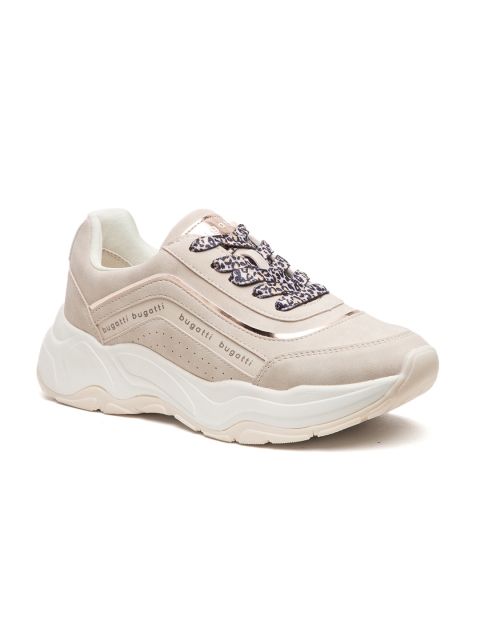 

Bugatti Women Beige Sneakers