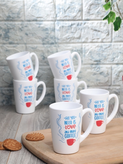 

Luminarc Tempered Opal New Morn All U Need Mug 320ml, White