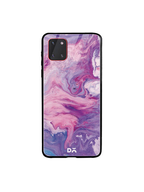 

DailyObjects Pink & Purple Marble Unicorn Samsung Galaxy Note 10 Lite Glass Case