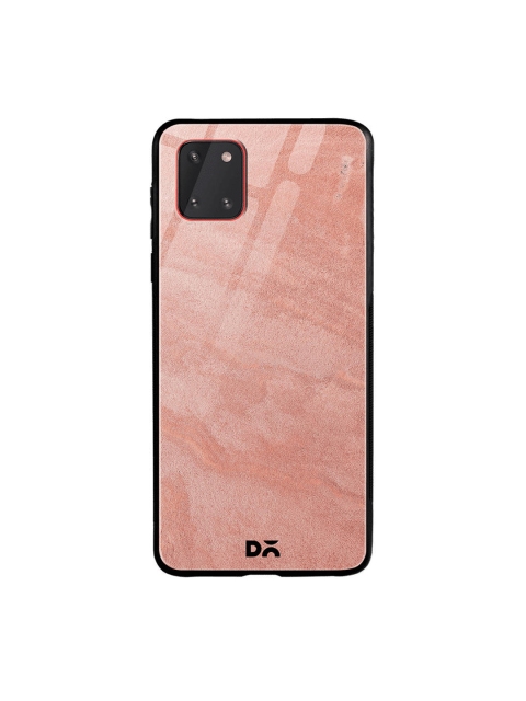 

DailyObjects Pink Marble Sand Samsung Galaxy Note 10 Lite Glass Case