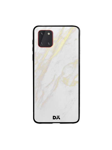 

DailyObjects White & Yellow Marble 2 Samsung Galaxy Note 10 Lite Glass Case