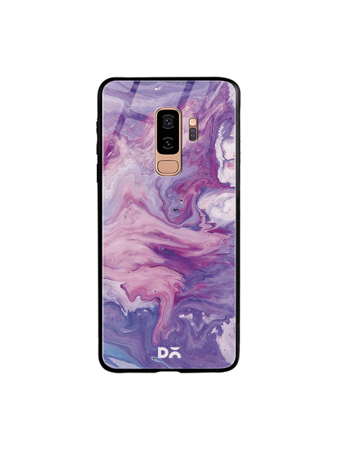 

DailyObjects Purple & Pink Marble Unicorn Samsung Galaxy S9 Plus Glass Mobile Case