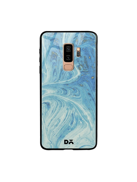 

DailyObjects Blue & White Marble Painting Samsung Galaxy S9 Plus Glass Case