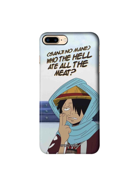 

macmerise Black & White Sanji D Luffy Pro iPhone 7 Plus Case, Blue