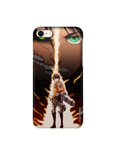 

macmerise Beige & Black Titan Jaeger iPhone 8 Phone Case