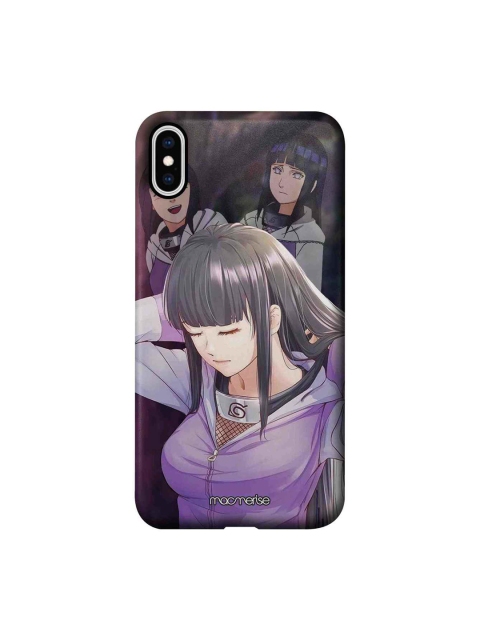 

macmerise Purple & Black Phases of Hinata Hyuga iPhone XS Max Case