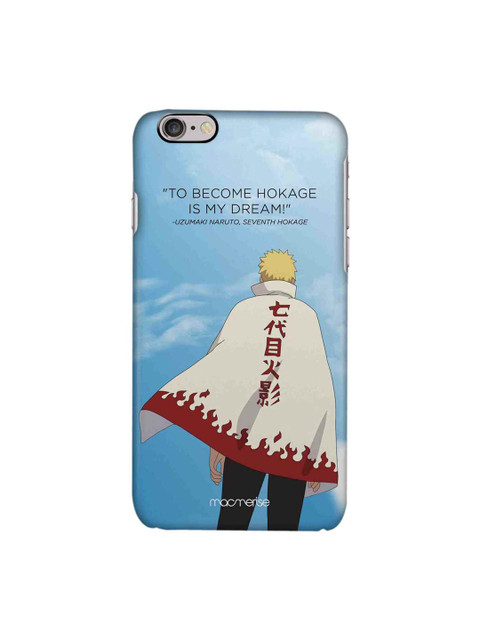 

macmerise Black & White 7th Hokage iPhone 6 Case, Blue