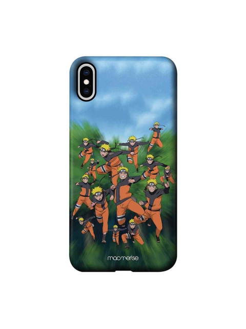 

macmerise Turquoise Blue & Green Kage Bunshin No Jutsu iPhone Xs Max Case