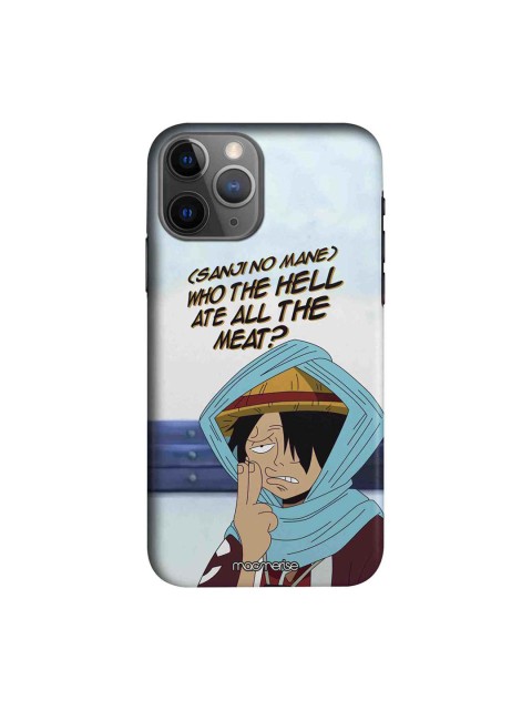 

macmerise Blue & Beige Sanji D Luffy Printed iPhone 11 Pro Max Case
