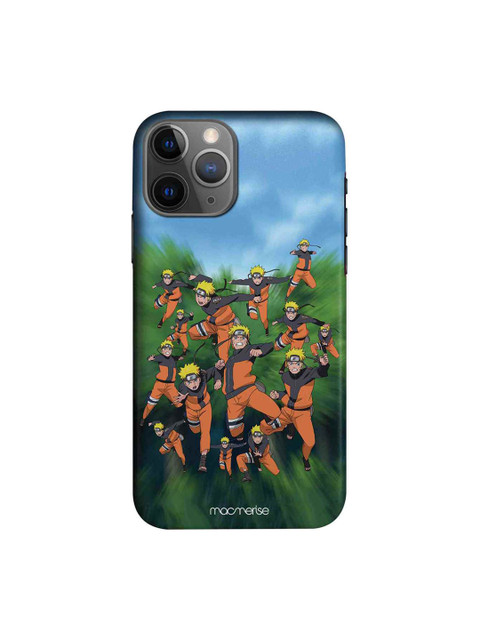 

macmerise Green & Orange Kage Bunshin No Jutsu iPhone 11 Pro Max Mobile Case