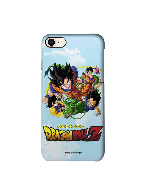 

macmerise Turquoise Blue & Black Dragon ball Z iPhone 8 Case