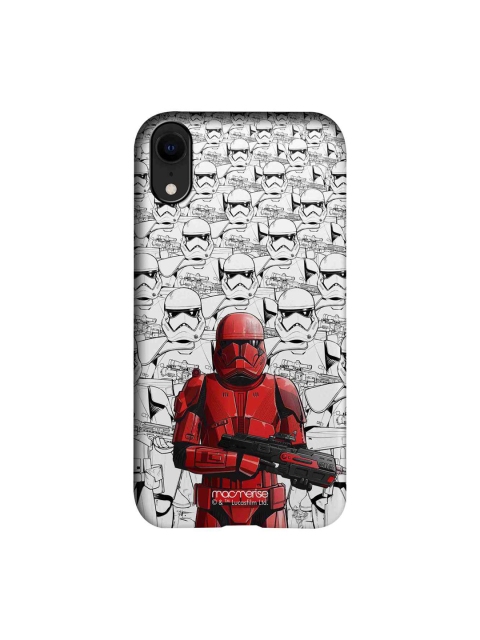 

macmerise White & Red Sith Troopers iPhone XR Case