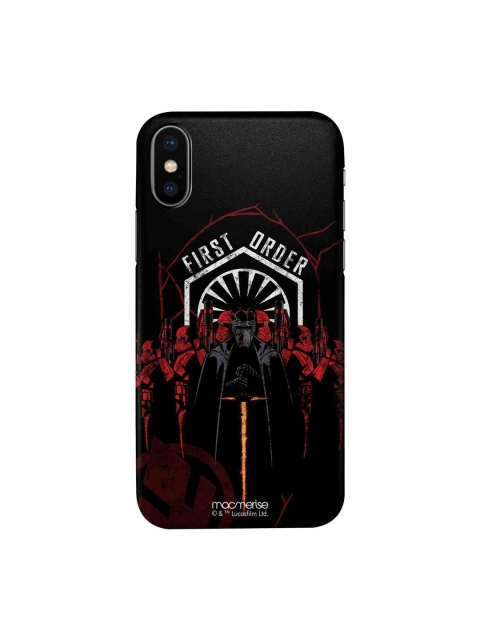 

macmerise Black & Red First Order iPhone XS Case