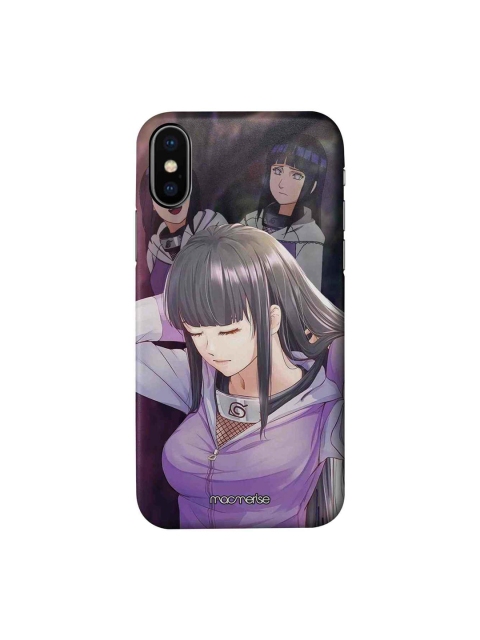 

macmerise Purple & Grey Phases of Hinata Hyuga iPhone X Case