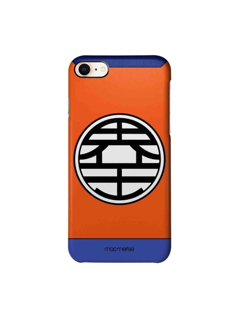 

macmerise Orange & White King Kai Crest iPhone 8 Case