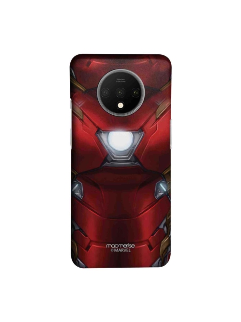 

macmerise Red & White Suit up Ironman Marvel Civil War OnePlus 7T Back Cover