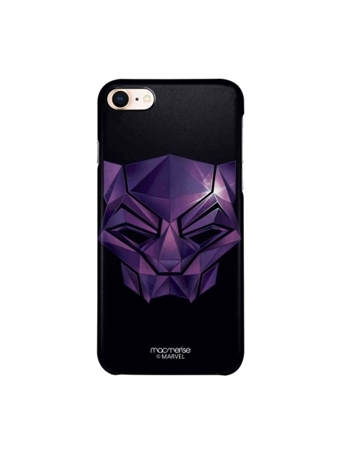 

macmerise Black & Purple Perfectly Black Panther Logo iPhone 8 Case