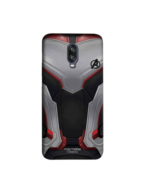 

macmerise Grey & Black Avengers Endgame Suit OnePlus 6T Sublime Mobile Case