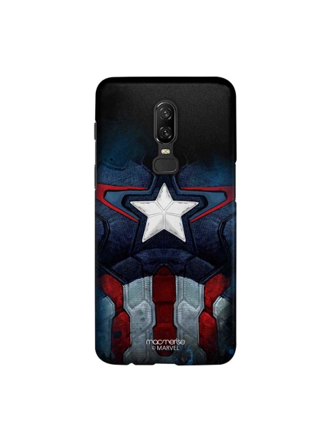 

macmerise Blue & Red Captain America Suit Oneplus 6 Case