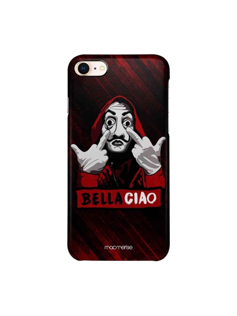 

macmerise Black & Red Bella Ciao iPhone 8 Mobile Case