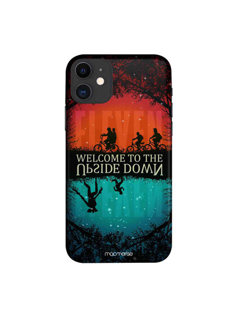 

macmerise Red & Teal Green Upside Down iPhone 11 Mobile Case