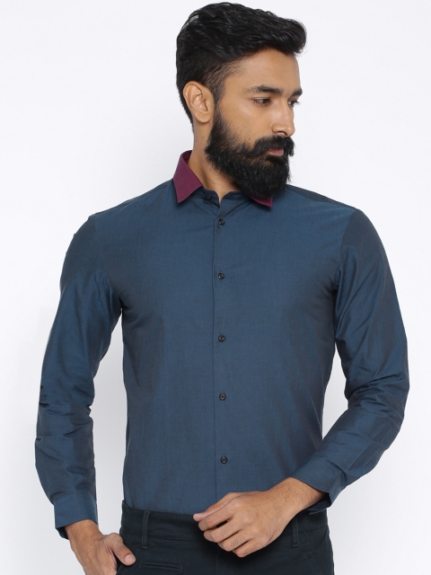 

Arrow New York Blue Snug Fit Smart Casual Shirt