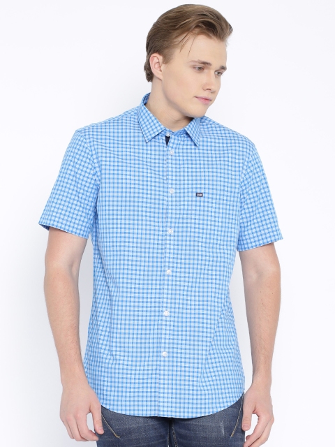 

Arrow Sport Blue Checked Hudson Fit Casual Shirt