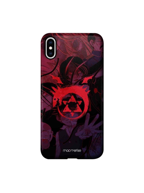 

macmerise Purple & Black Homunculus iPhone XS Max Case