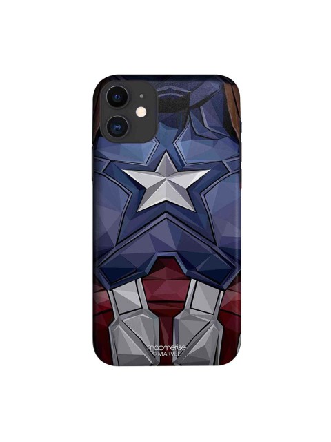 

macmerise Blue & Grey Captain America Vintage Suit Pro iPhone 11 Case
