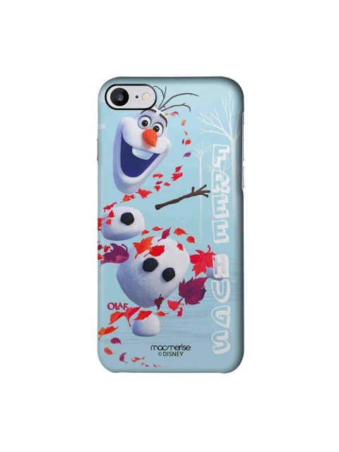 

macmerise Turquoise Blue & White Free Hugs iPhone 7 Case