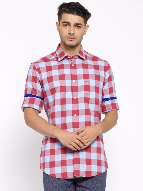 

Arrow Sport Red & Blue Checked Casual Shirt