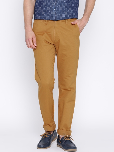 

Arrow Sport Mustard Brown Chrysler Fit Casual Trousers