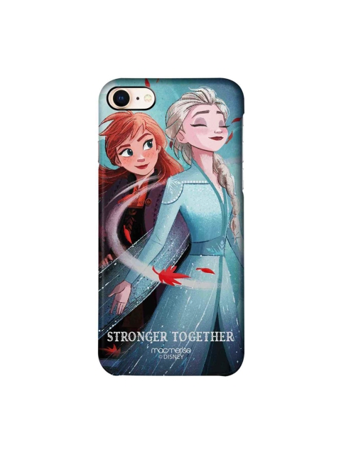

macmerise Turquoise Blue & Orange Snow Queen iPhone 8 Case