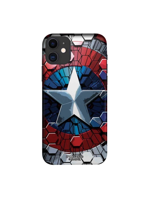 

macmerise Blue & Red Hex Shield iPhone 11 Case