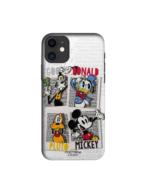 

macmerise White & Black Disney Dudes iPhone 11 Case