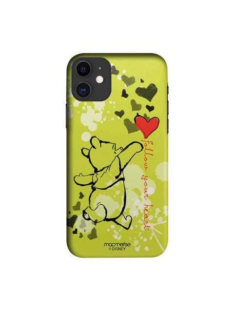 

macmerise Green & Black Follow Your Heart iPhone 11 Mobile Case