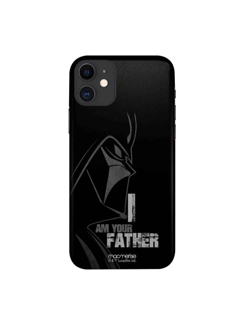

macmerise Black & Grey I Am Your Father iPhone 11 Mobiule Case